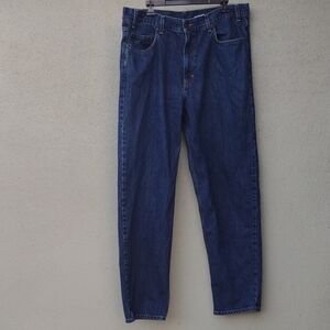 Kirkland Signature Dark Wash Non-stretch Relaxed Fit Men's Jeans 38x34